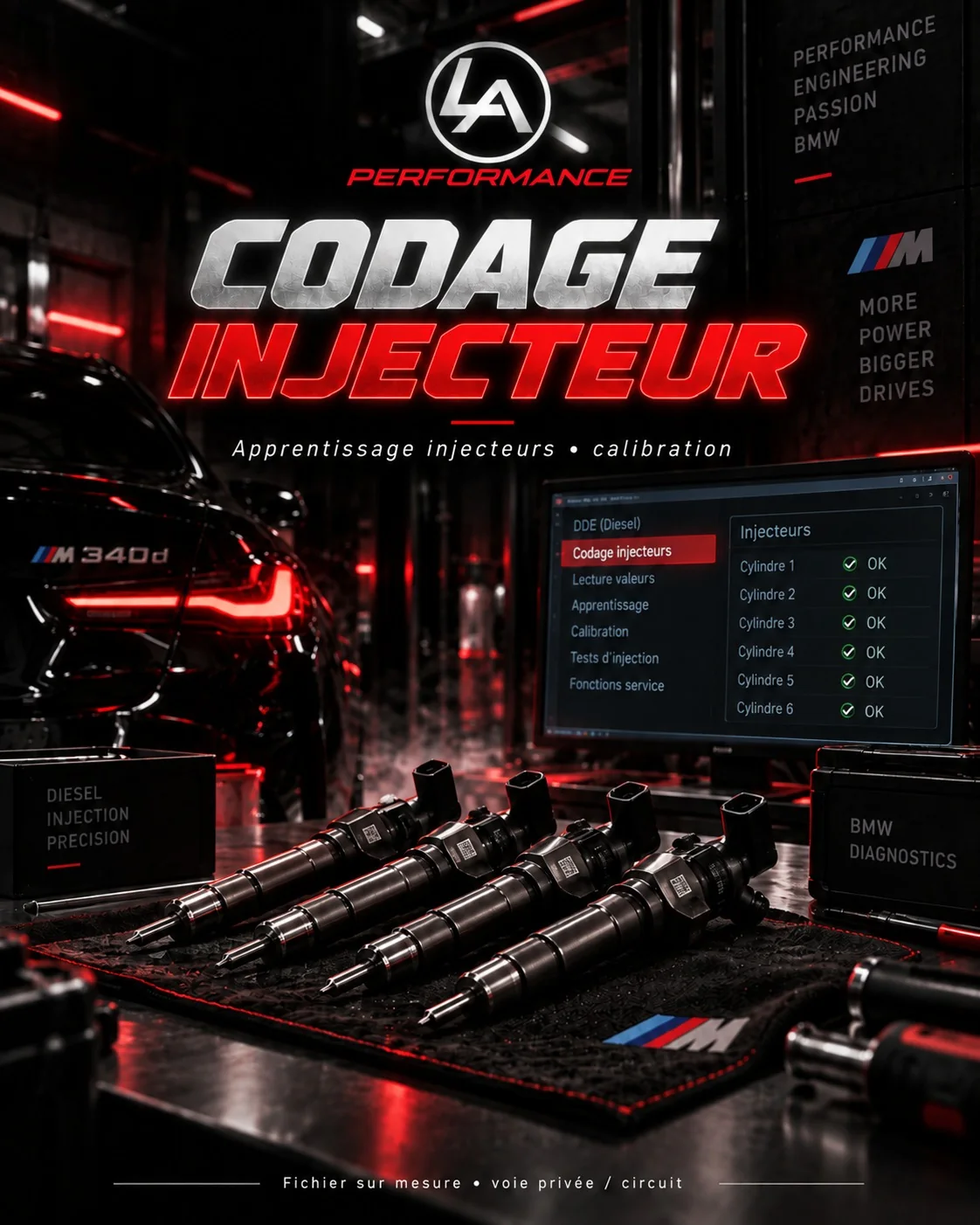 Codage injecteur